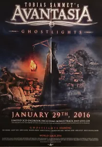 AVANTASIA - Ghostlights - Promo Poster - gefaltet / folded - Sammlerstück - Bild 1 von 1