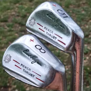 Vintage 1961 Ben Hogan Power Thrust Irons 3-9 No 6 Iron Stiff Steel #Y70 - Picture 1 of 5