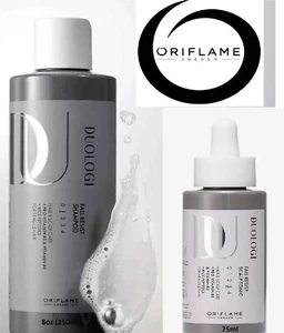 ORIFLAME DUOLOGI FALL RESIST SHAMPOO 8oz Anti-hair loss + 1 TONIC 75ML - Picture 1 of 5