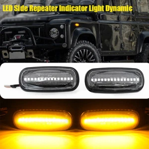 Luz indicadora lateral dinámica de señal de giro para Land Rover Discovery 2 99-04 - Imagen 1 de 20