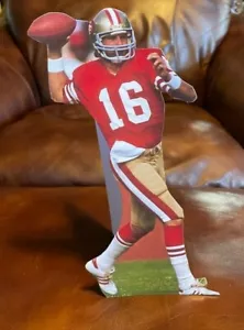 Joe Montana San Francisco 49ers NFL Quarterback Tabletop Standee 10 1/2" Tall - Bild 1 von 2