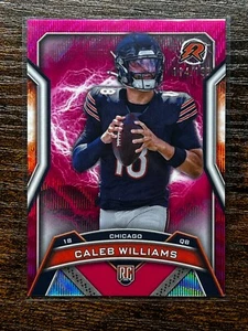 2024 TOPPS Resurgence CALEB WILLIAMS Magenta Wave Power Surge 114/199 RC SP - Picture 1 of 3