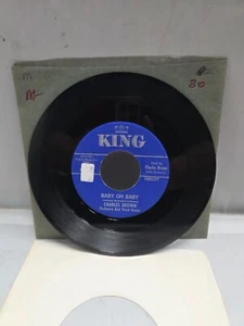 Charles Brown - Angel Baby / Baby Oh Baby 45RPM 7" Vinyl! - Picture 1 of 7