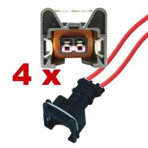 Conectores de inyección de combustible - BOSCH EV1 con cable (4 x HEMBRA) enc... - Foto 1 di 3