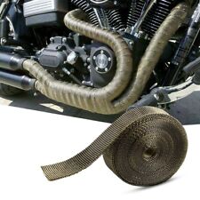 EXHAUST FABRIC CLOTH TAPE HEADER PIPE ROLL WRAP GUARD HEAT SHIELD PROTECT