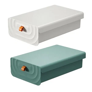Under Desk Table Storage Drawer Hidden Organizer Tray Box Desk Tidy Organizer - Picture 1 of 13