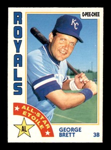 1984 O-Pee-Chee #223 George Brett AS NM X2900772