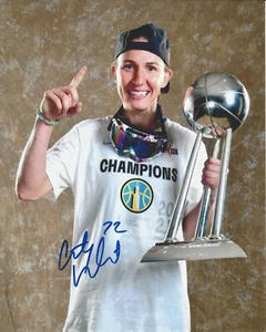 COURTNEY VANDERSLOOT AUTOGRAPH SIGNED 8X10 PHOTO CHICAGO SKY WNBA CHAMP COA - Picture 1 of 1
