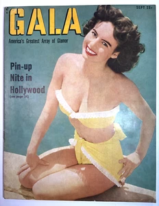 GALA Men's Magazine (Sept 1952) TEMPEST STORM Mona Knox Vintage Pinup Girlie VG+ - Picture 1 of 7