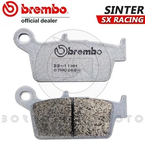 PASTIGLIE FRENO POSTERIORI BREMBO SINTERIZZATE RACING YAMAHA WR F 250-426 2001 - Foto 1 di 3