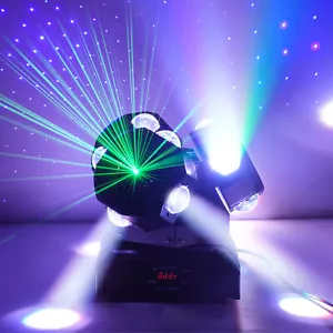 Laser Moving Head 180W Beam RGBW LED discolicht Partylicht DMX Stroboskoplicht - Bild 1 von 10