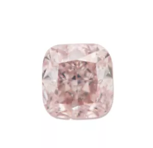 Pink Diamond - 0.51ct Natural Loose Fancy Light Pink Color VS1 GIA Cushion Cut - Picture 1 of 8