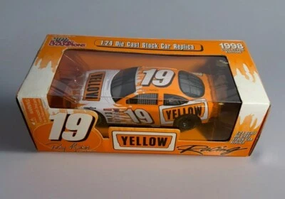 1/24 Nascar Diecast, Tony Raines #19, 1998, Yellow Freight, Racing Champions Foto 1 de 4