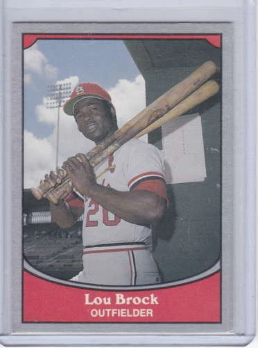 Lou Brock 1990 Pacific Legends Near Mint Condition #12 - Image 1 of 1