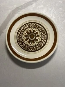 ROYAL CHINA MONTEREY Brown USA Ironstone 6 1/2" Bread & Butter Plates - Picture 1 of 3