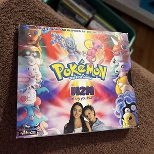Pokemon The First Movie M2M Don't Say You Love Me Promo Sampler Tested/Works - Picture 1 of 2