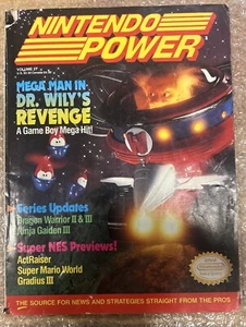 Nintendo Power Magazin #27 August 1991 mit EINLAGEN, Sammlerstücken, Videospielen Sehr guter Zustand+ - Bild 1 von 6