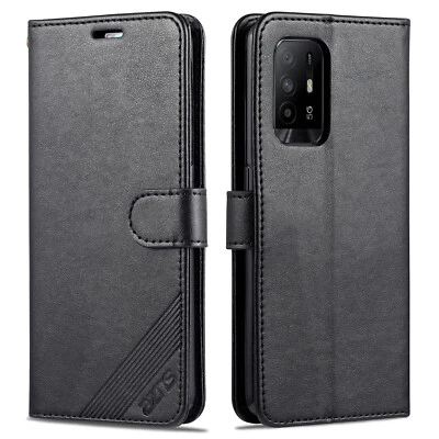 Case For OPPO Reno2 3 4 3Pro 2Z 4Lite PU Leather Flip Wallet Phone Stand Cover - Image 1 of 4