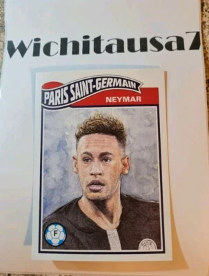 2019 Topps Soccer Living Set Neymar Paris Saint Germain UCL #7 Jr. - Image 1 of 2