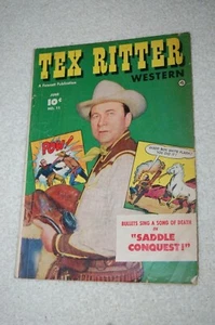 FAWCELL PUBLICATION TEX RITTER WESTERN JUNE NO.11 1952 - Picture 1 of 10