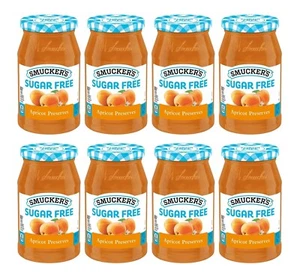 Smucker’s Sugar Free Apricot Jam with Splenda, 12.75 oz (Pack of 8) - Picture 1 of 24