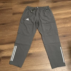 ADIDAS MEN’S SIZE XL HOCKEY RINK SUIT PANTS COLOR GREY GF8189 MULTI SPORTS NWT - Picture 1 of 6