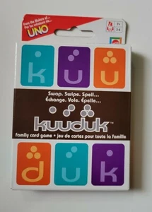 KUUDUK Family Card Game~From the Makers of UNO~Swap, Swipe & Spell k-u-u-d-u-k - Picture 1 of 2