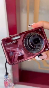 Samsung PL120 14MP Dual LCD 5x Optical Zoom Dual Screen Camera -Red - Picture 1 of 7