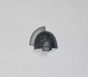 White Scars Space Marine Primaris Upgrade MK X Gravis Armour Shoulder Pad (A) - Foto 1 di 2