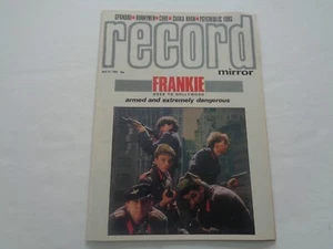 RECORD MIRROR - APRIL 21st, 1984 - FRANKIE GOES TO HOLLYWOOD, ECHO & THE BUNNYME - Picture 1 of 8