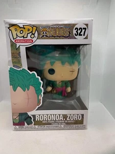 FUNKO POP! ANIMATION #327 RORONOA ZORO Damaged Box - Picture 1 of 6