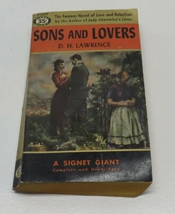 SONS AND LOVERS by D.H. Lawrence - Signet Giant 1st Printing PB Book 1953 - Picture 1 of 4