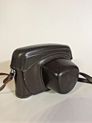 #T0166- Leica M1,M3 olive braun Tasche Ever Ready case ,1/4" Schrauben - Bild 1 von 4