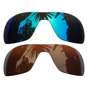 Ice Blue&Brown Replacement Lenses for-Oakley Turbine Rotor OO9307 Polarized - Imagen 1 de 6