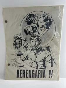 1973 Impeccable MINT RARE STAR TREK BERENGARIA IV 4 FANZINE COMIC RARE - Picture 1 of 5