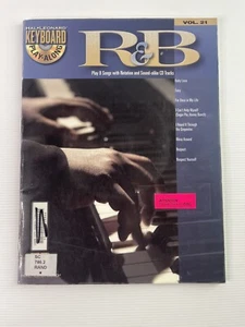 R & B Keyboard Play Along With CD | Hal Leonard Music Book | - Picture 1 of 8