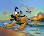 Jim Warren - Wielkie wejście Plutona Premiera Disney Fine Art
