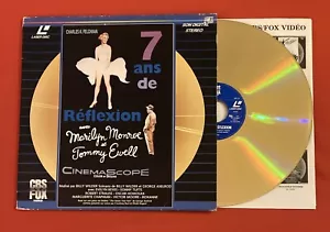 7 ANS DE RÉFLEXION MONROE EWELL PAL V.O SOUS TITRÉE 1991 BON ÉTAT LASERDISC FILM - Picture 1 of 8
