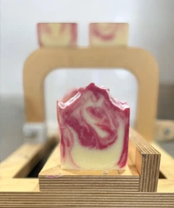 Strawberry Bar Soap-2 Bars - Picture 1 of 2
