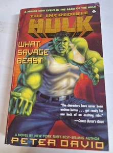 The Incredible Hulk: What Savage Beast - Paperback, by David Peter - Picture 1 of 2