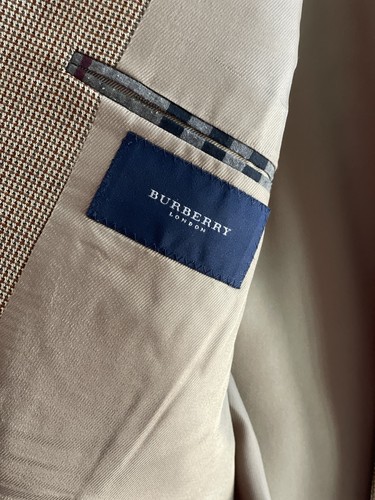 Cappotto blazer sportivo Burberry London Designer taglia 42 lungo modello Bond Street