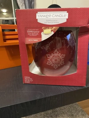 Yankee Candle Scenterpiece Easy MeltCup Warmer with a timer - Image 1 of 3
