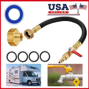 Camper Winterizing Kit Blowout Shut Off Valve Adapter Hose Faucet For RV yachts - Bild 1 von 13