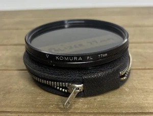 Filtro polarizzatore Komura PL 77mm regolabile LEGGI - Foto 1 di 4
