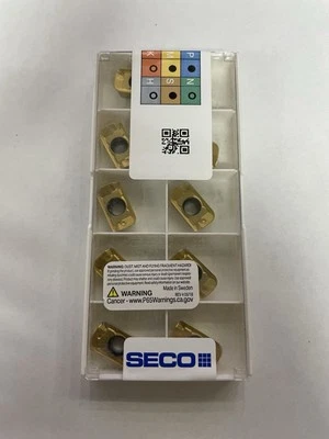 Inserto de fresado SECO APKX160430R-ME12 F40M 10 insertos nuevo en caja sin abrir Foto 1 de 2