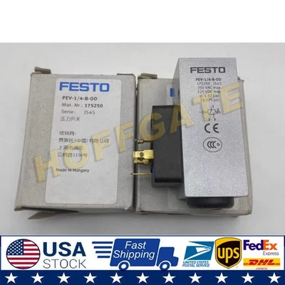 New Festo 175250 PEV-1/4-B-OD Pressure switch - Image 1 of 4