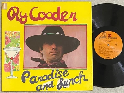 RY COODER Paradise And Lunch REPRISE LP MS 2179 OG 1st Press Shrink EX - Image 1 of 2