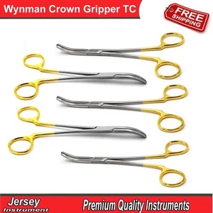 Chirurgischer Wynman Kronengreifer TC 5er Set Dental Provisorische Kronenentfernungswerkzeuge - Bild 1 von 4