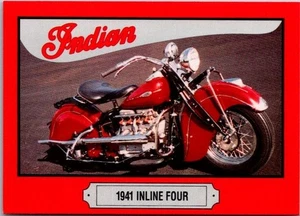 Indian Motorcycle Trading Card 1992 Edition Series I 1941 Inline Four - Picture 1 of 2