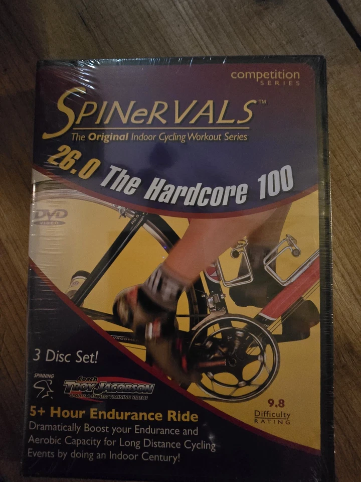 Spinervals 26.0: The Hardcore 100 (DVD, Competition Series) BRAND NEW SEALED  Foto 1 de 2